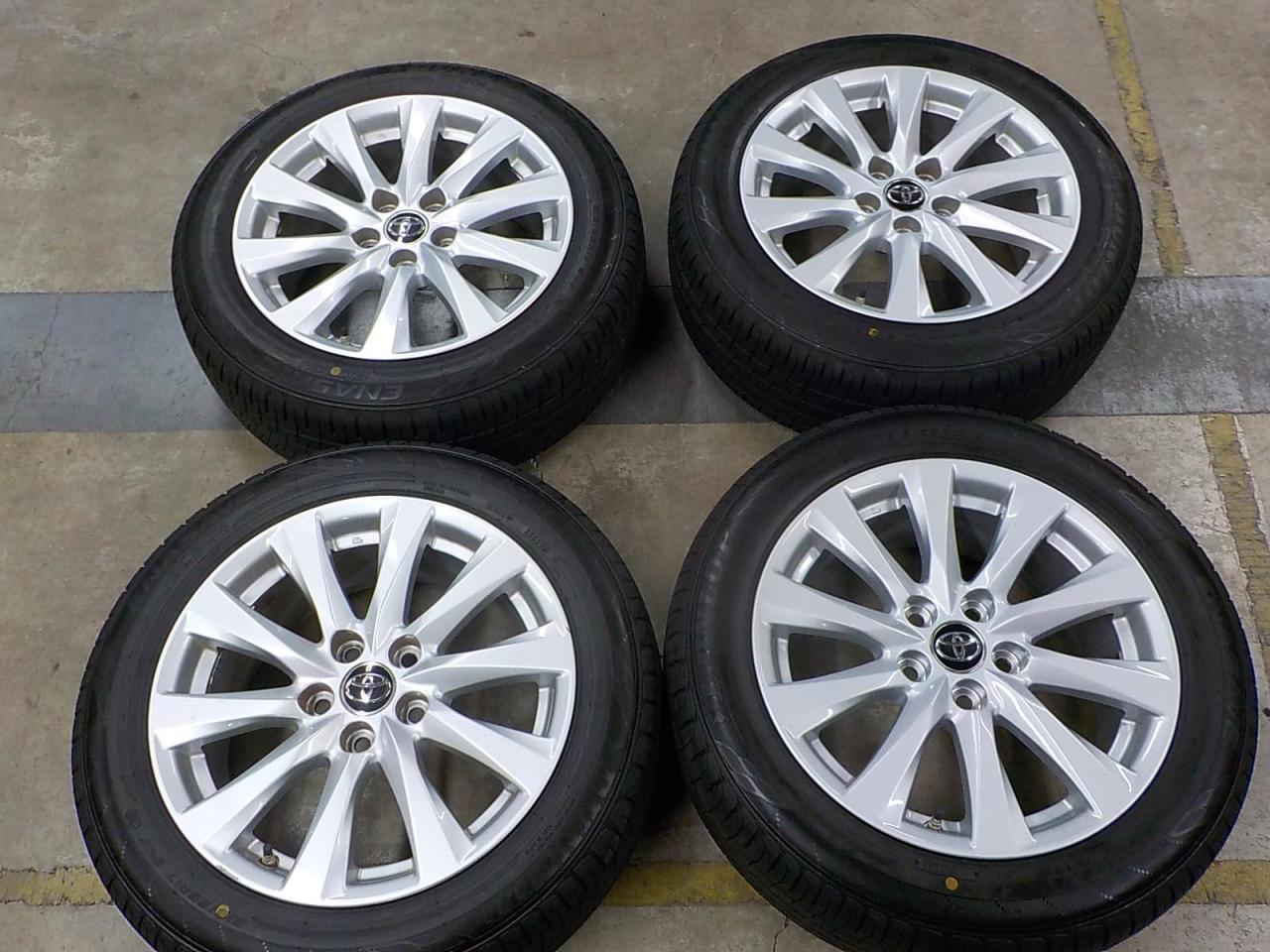 トヨタ純正】TOYOTA 70カムリ 純正ホイール+DUNLOP ENASAVE EC204 