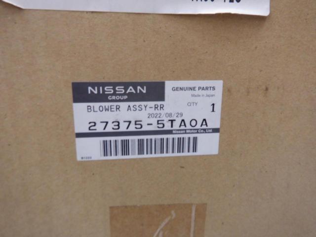 NISSAN 純正ヒーターブロアモーター 27375-5TA0A セレナ | 新古品 | アップガレージ 福岡博多店 | カー用品 電装系 ...