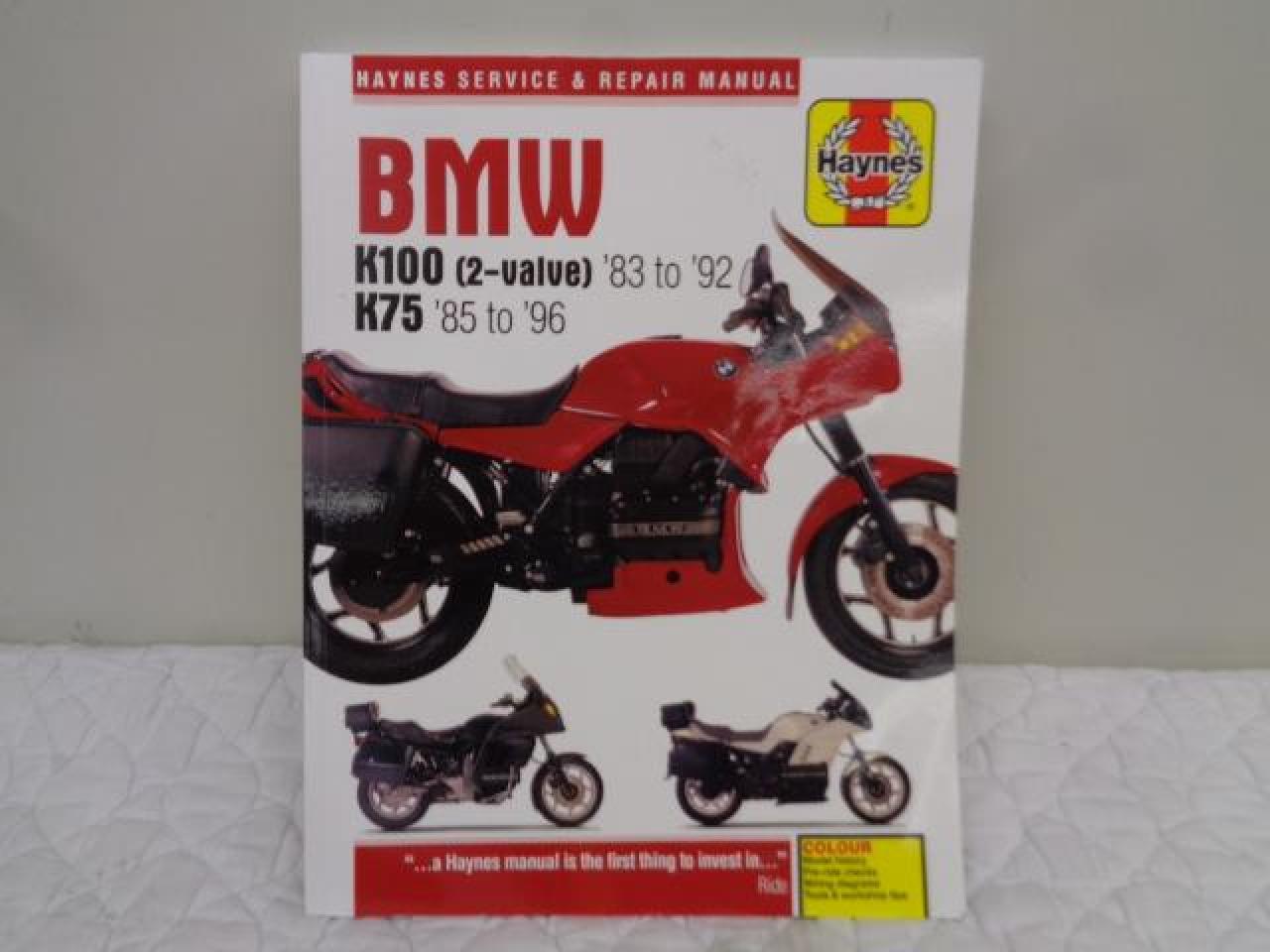 Haynes K100 K75 サービス&リペアマニュアル BMW K100 (2-Valve) ’83 to ’92 K75 ’85 to ...