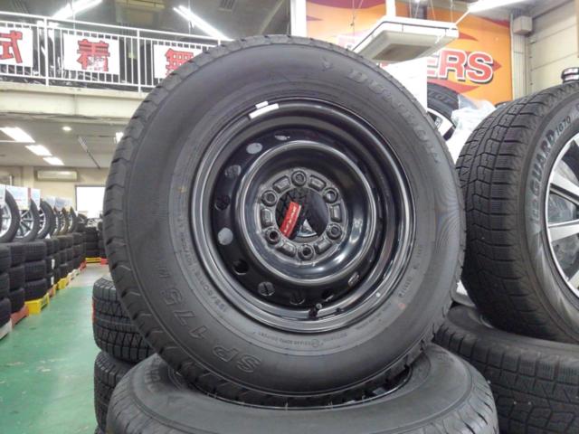 TOYOTA ハイエース純正スチールホイール ハイエース+DUNLOP SP175 