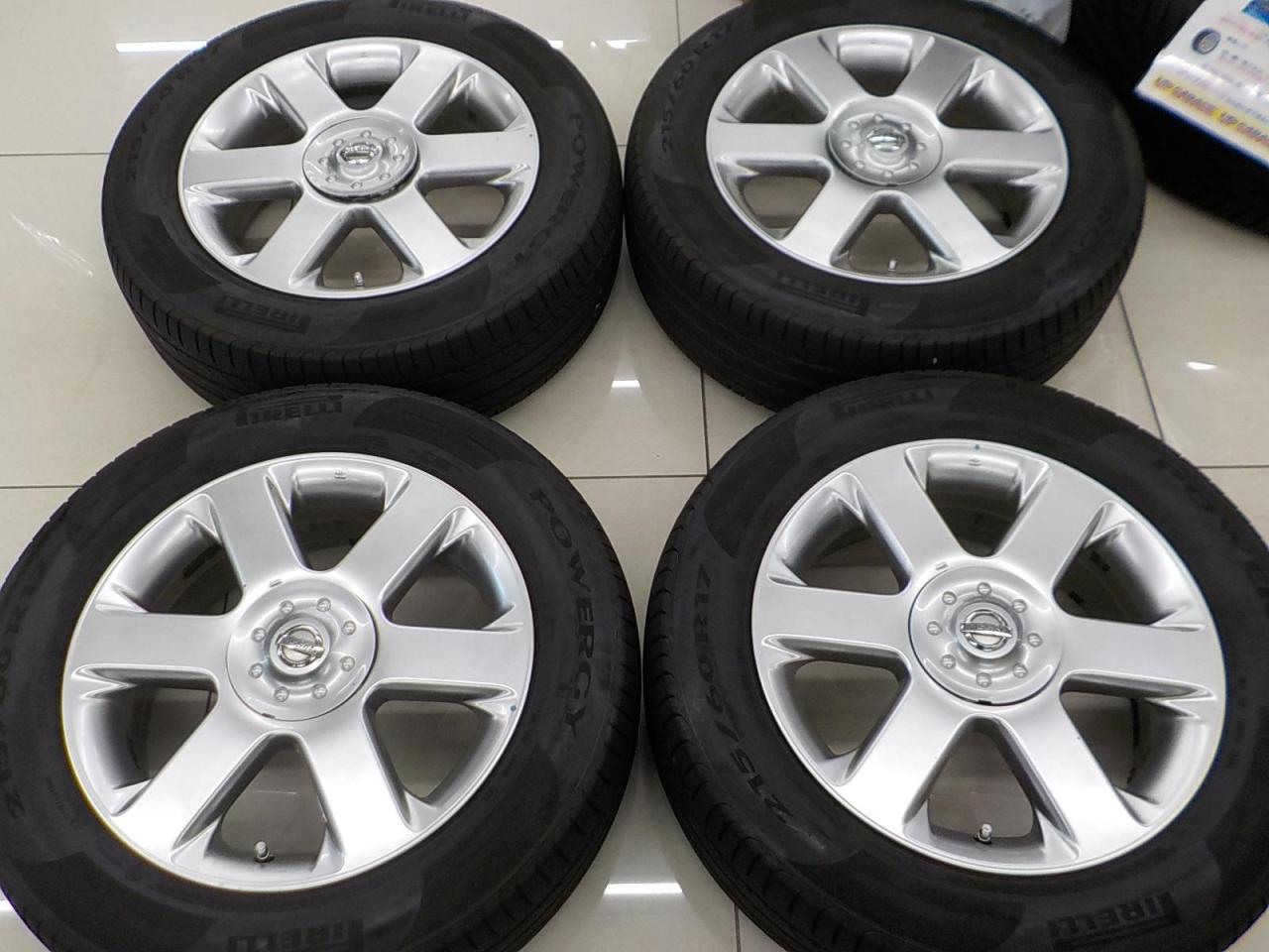 日産 エルグランド(CBA−E51) 純正16㌅アルミホイールと16㌅タイヤ 