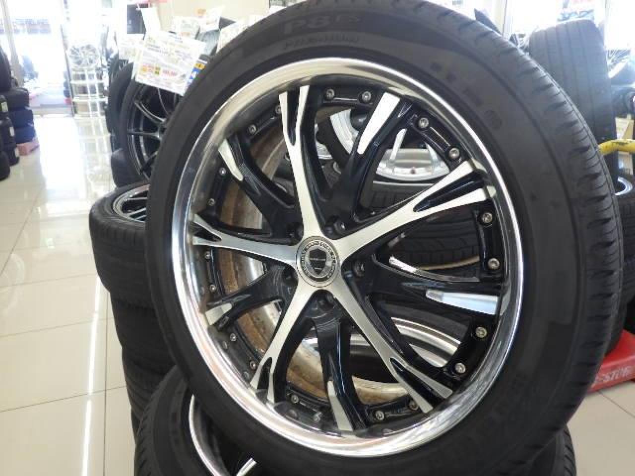 【WORK(ワーク)】SCHWERT(シュヴァート) SC4 (STEP RIM)+【MICHELIN】P8 FS 225/45R18 ...