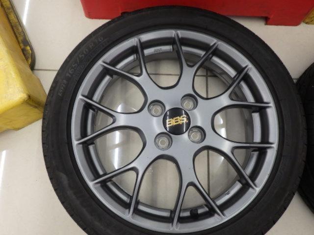 ダイハツ純正(DAIHATSU) GRコペン純正BBSホイール + BRIDGESTONE 