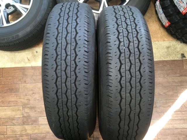 TOYOTA 200系ハイエース 純正オプションアルミホイール+BRIDGESTONE 