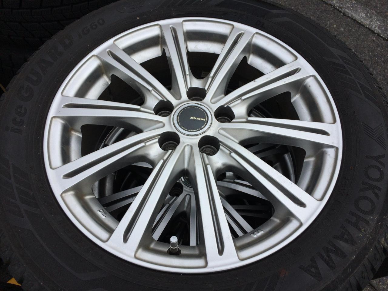 MILLOUS 10本スポーク ホイールのみ4本 | カー用品 アルミホイール 16インチホイールを通販で購入する | 中古カー＆バイク用品の ...
