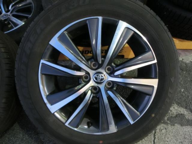 トヨタ純正】 80ハリアー純正ホイール+【DUNLOP】GRANDTREK PT30 