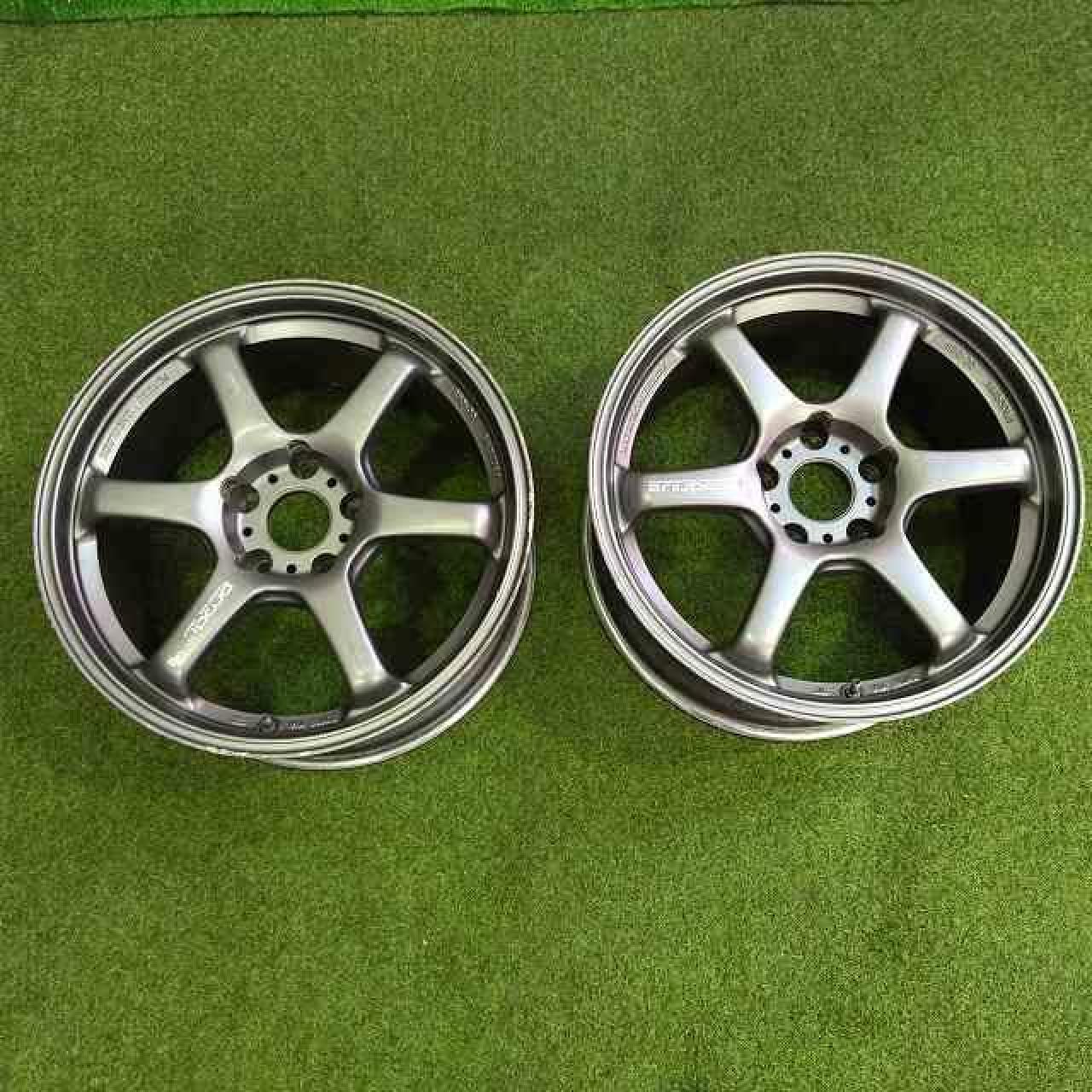 Prodrive PRODRIVE GC-06D ガンメタ ホイールのみ 2本セット | カー用品 アルミホイール 17インチホイールを通販で ...