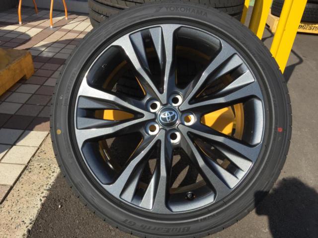 カローラ ツーリング W×B 純正 新車外し タイヤホイール4本セット  