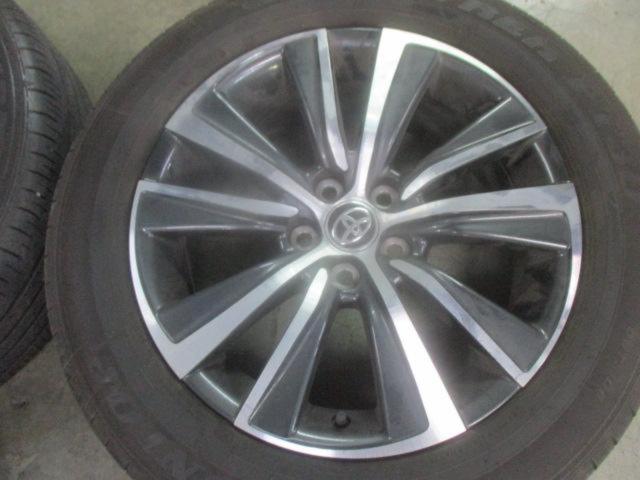 トヨタ 80ハリアー純正ホイール+ DUNLOP GRANDTREK PT30 | やや傷や 