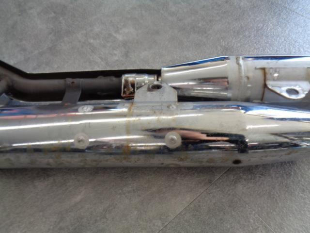 YAMAHA(ヤマハ) ドラッグスター400 4TR 純正 マフラー 5KP8-2 5KP8-1 