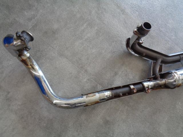 YAMAHA(ヤマハ) ドラッグスター400 4TR 純正 マフラー 5KP8-2 5KP8-1