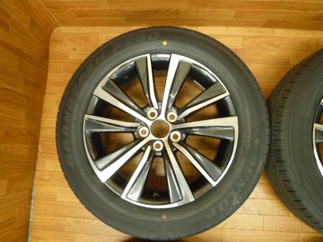 トヨタ 80ハリアー純正18インチ ホイールセット GRANDTREK PT30 