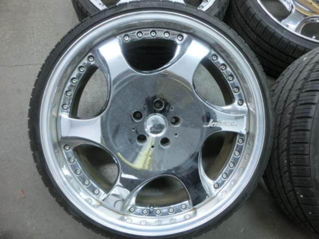 【weds(ウェッズ)】kranze(クレンツェ) Kranze BAZREIA (22inch)+【NANKANG】NS-25+【NANKANG】NS-25