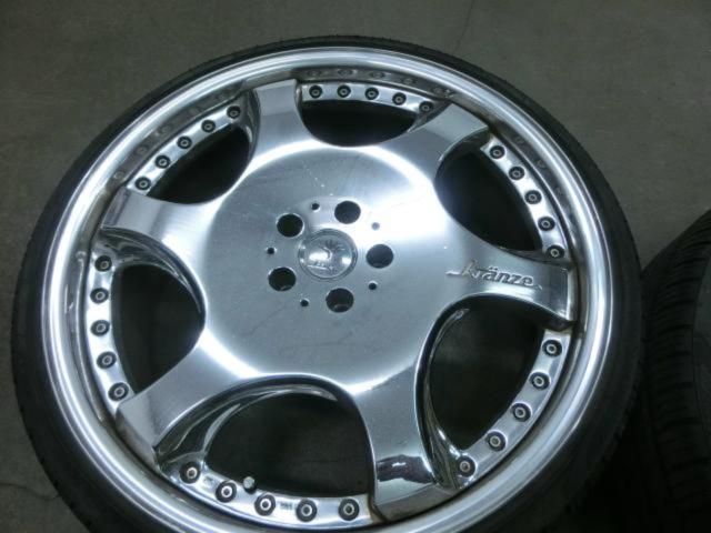 【weds(ウェッズ)】kranze(クレンツェ) Kranze BAZREIA (22inch)+【NANKANG】NS-25+【NANKANG】NS-25