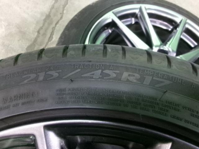 RX2311-402S SUBARU BRZ GTグレード純正ホイール + MICHELIN PRAIMACY HP 4本セット