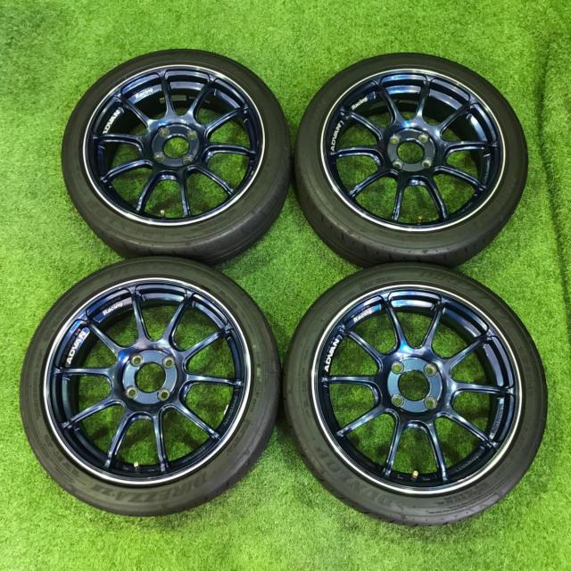 YOKOHAMA(ヨコハマ) ADVAN Racing RZ2 + DUNLOP(ダンロップ) DIREZZA ZⅢ | 中古品 | アップ ...
