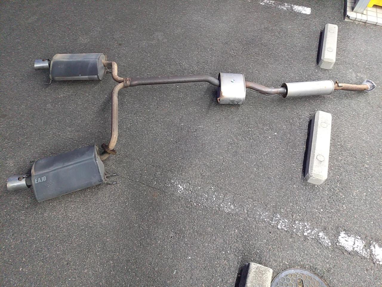 アコード ユーロR CL7 触媒ストレート 直管 マフラー ホンダ（フィット  