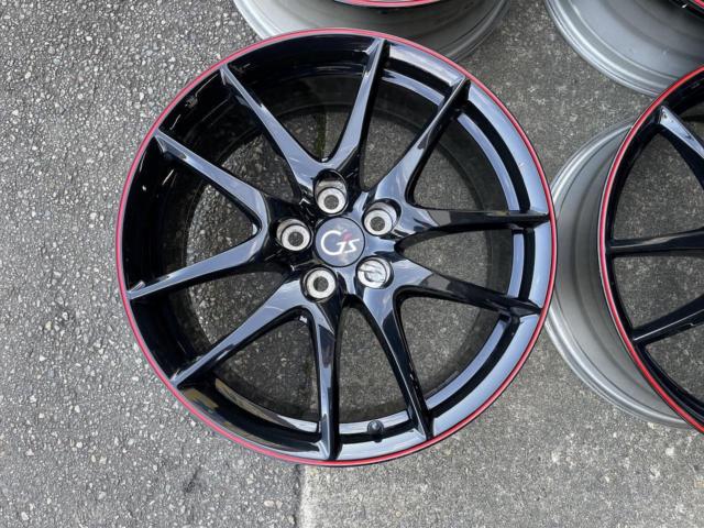 トヨタ マークX GS 年上の 19インチ 美品 限定 アルミホイール