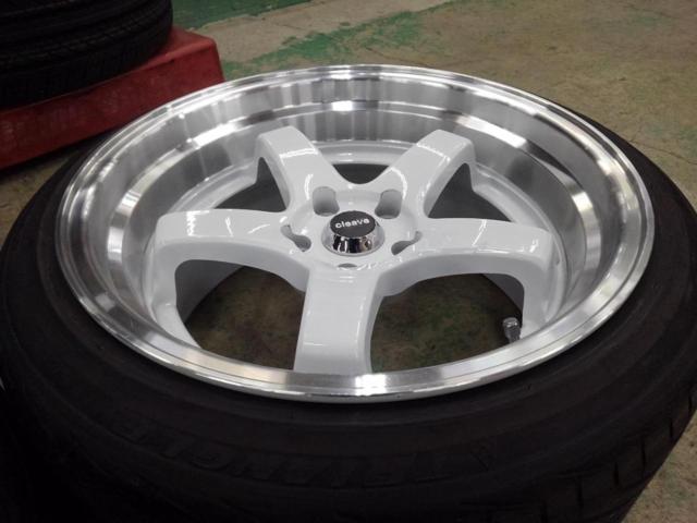 CLEAVE RACING ホイールタイヤセット cleave Racing 10.5j ホイール 
