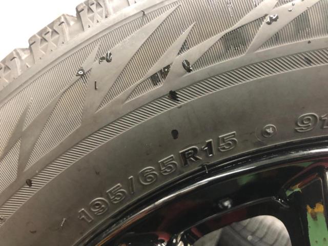 中古】15インチ KOSEIホイール スタッドレスタイヤ 195/65R15