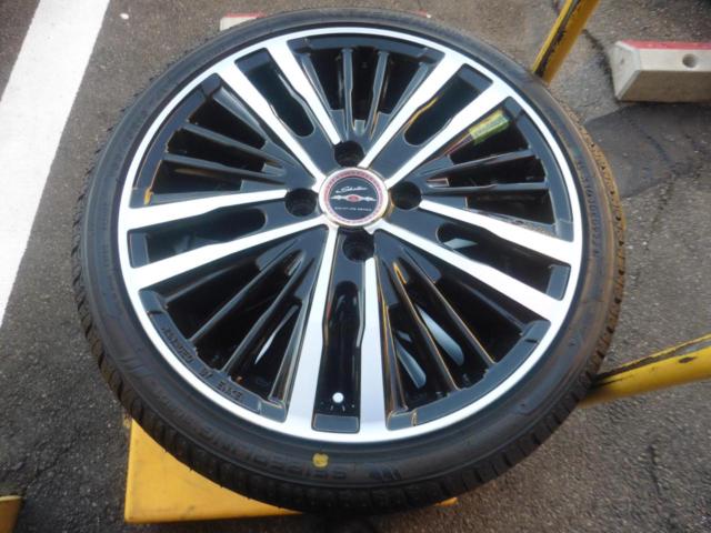 AME(エーエムイー) SHALLEN(シャレン) XR-75 monoblock (4HOLE)  + BRIDGESTONE(ブリヂストン) SEIBERLING SL201