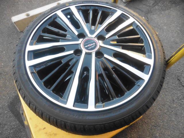 AME(エーエムイー) SHALLEN(シャレン) XR-75 monoblock (4HOLE)  + BRIDGESTONE(ブリヂストン) SEIBERLING SL201