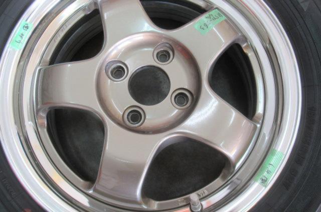 WORK(ワーク) MEISTER(マイスター) S1 2PIECE (15inch) チタンゴールド + YOKOHAMA(ヨコハマ) ECOS ES31
