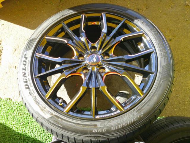 weds(ウェッズ) LEONIS(レオニス) LV (5HOLE)  + DUNLOP(ダンロップ) LEMANS V