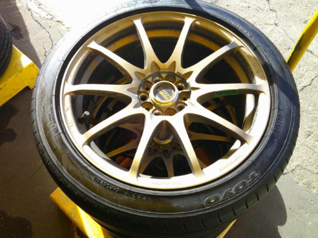 RAYS(レイズ) VOLK RACING(ボルク レーシング) CE28NF  + TOYO(トーヨー) NANOENERGY R53