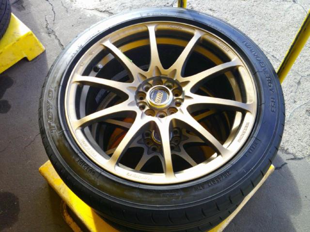 RAYS(レイズ) VOLK RACING(ボルク レーシング) CE28NF  + TOYO(トーヨー) NANOENERGY R53