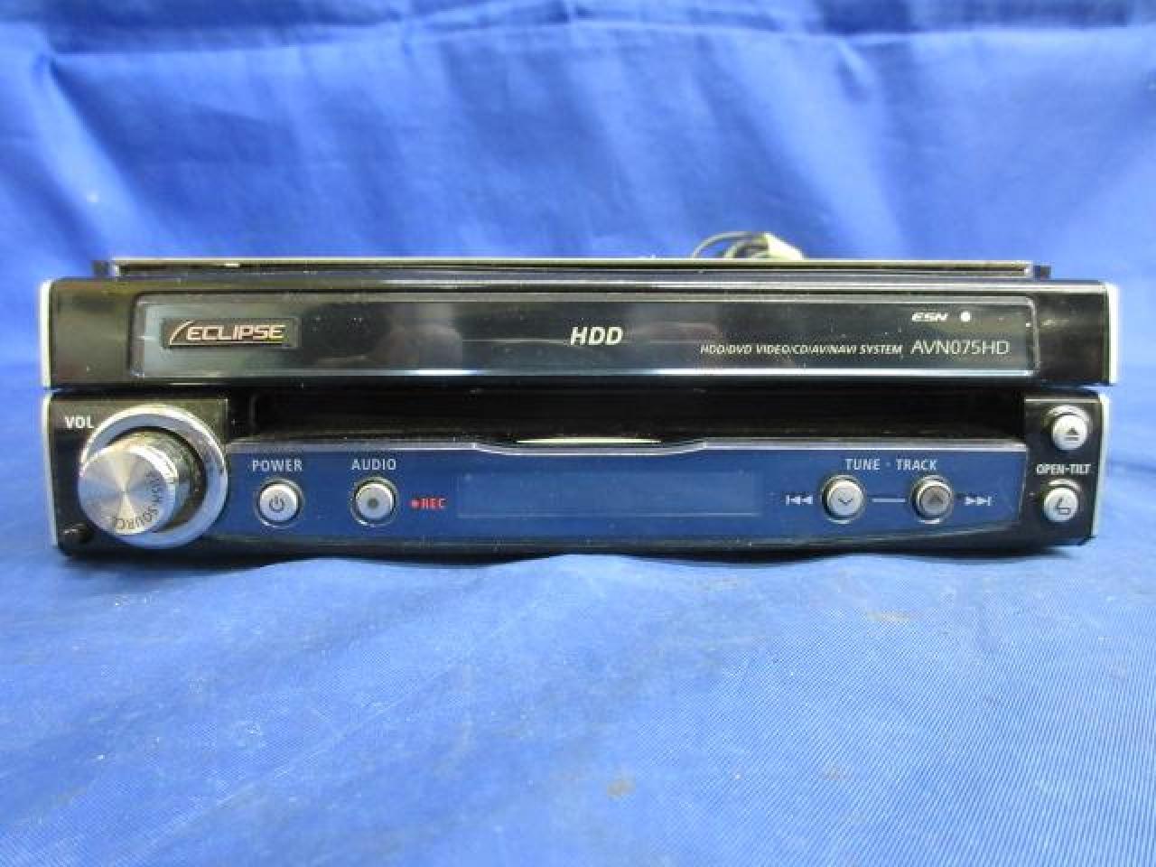 【ECLIPSE】AVN075HD | カー用品 カーナビ(非地デジ） HDDナビ(非地デジ)を通販で購入する | 中古カー＆バイク用品の販売 ...