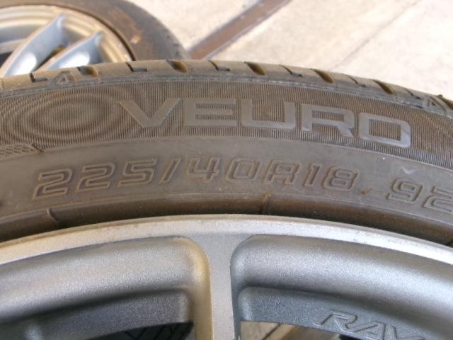 RX2312-312S RAYS GRAM LIGHTS 57XTREME SP SPEC +  DUNLOP VEURO VE304 4本セット