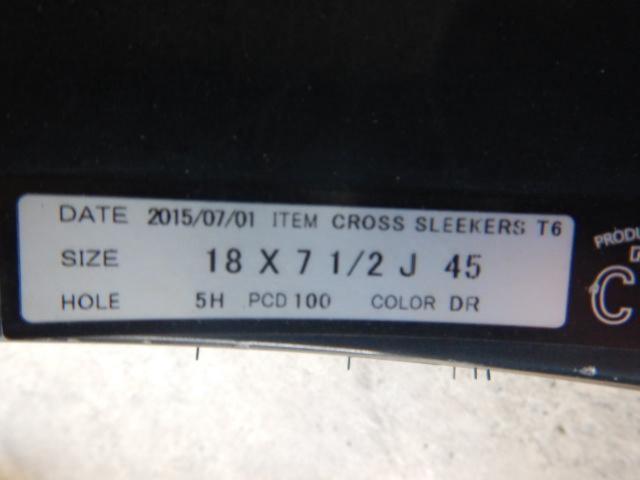 【RAYS(レイズ)】HFULL CROSS(フルクロス) SLEEKERS T6+【BRIDGESTONE】ALENZA LX100