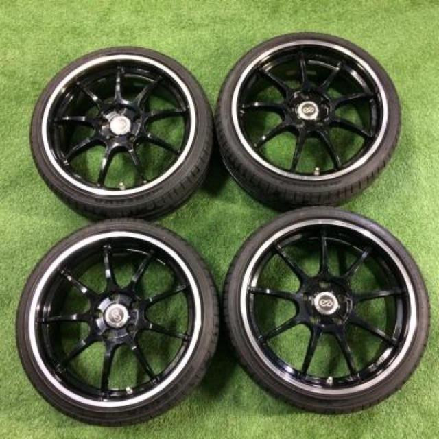 ☆試着無料!☆ENKEI Racing RSM9 + MINERVA F205 215/35R18 2022年製造 