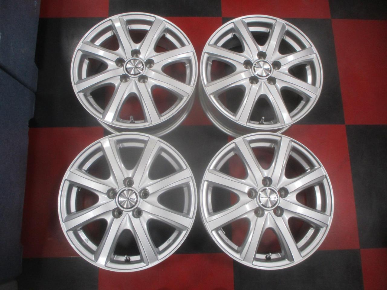 DUNLOP MACBES MB8 | 目立った傷や汚れ無し | アップガレージ 広島五日市店 | カー用品 アルミホイール 15インチ ...
