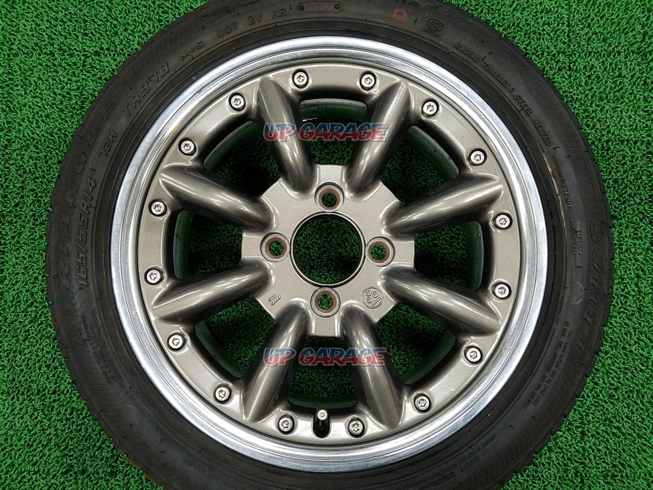 watanabe EIGHT SPOKE RS8 + TRIANGLE SJHTT TR978 | カー用品 タイヤホイールセット 14インチ ...
