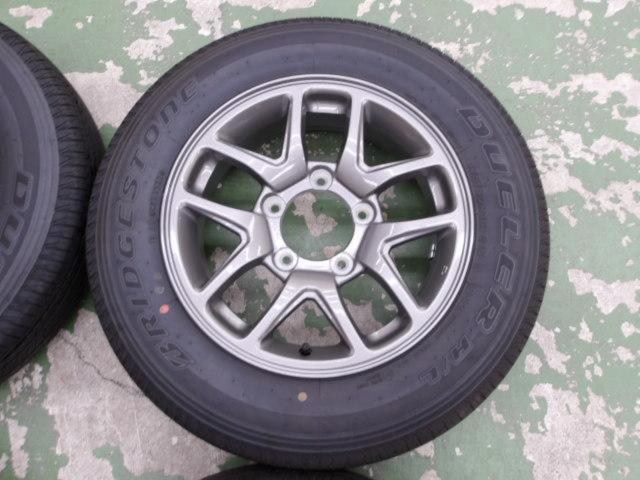 スズキ純正 ジムニー JB64 純正 アルミホイール + BRIDGESTONE DUELER 