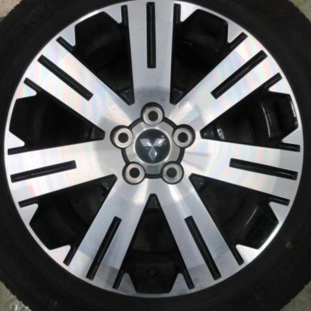 三菱 デリカD:5 後期純正ホイール + YOKOHAMA GEOLANDAR SUV G055 