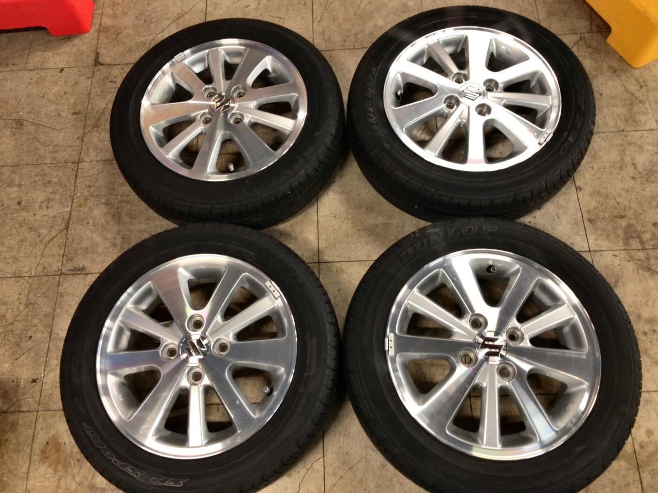 SUZUKI DA17Wエブリイワゴン純正ホイール + DUNLOP SP SPORT 230  