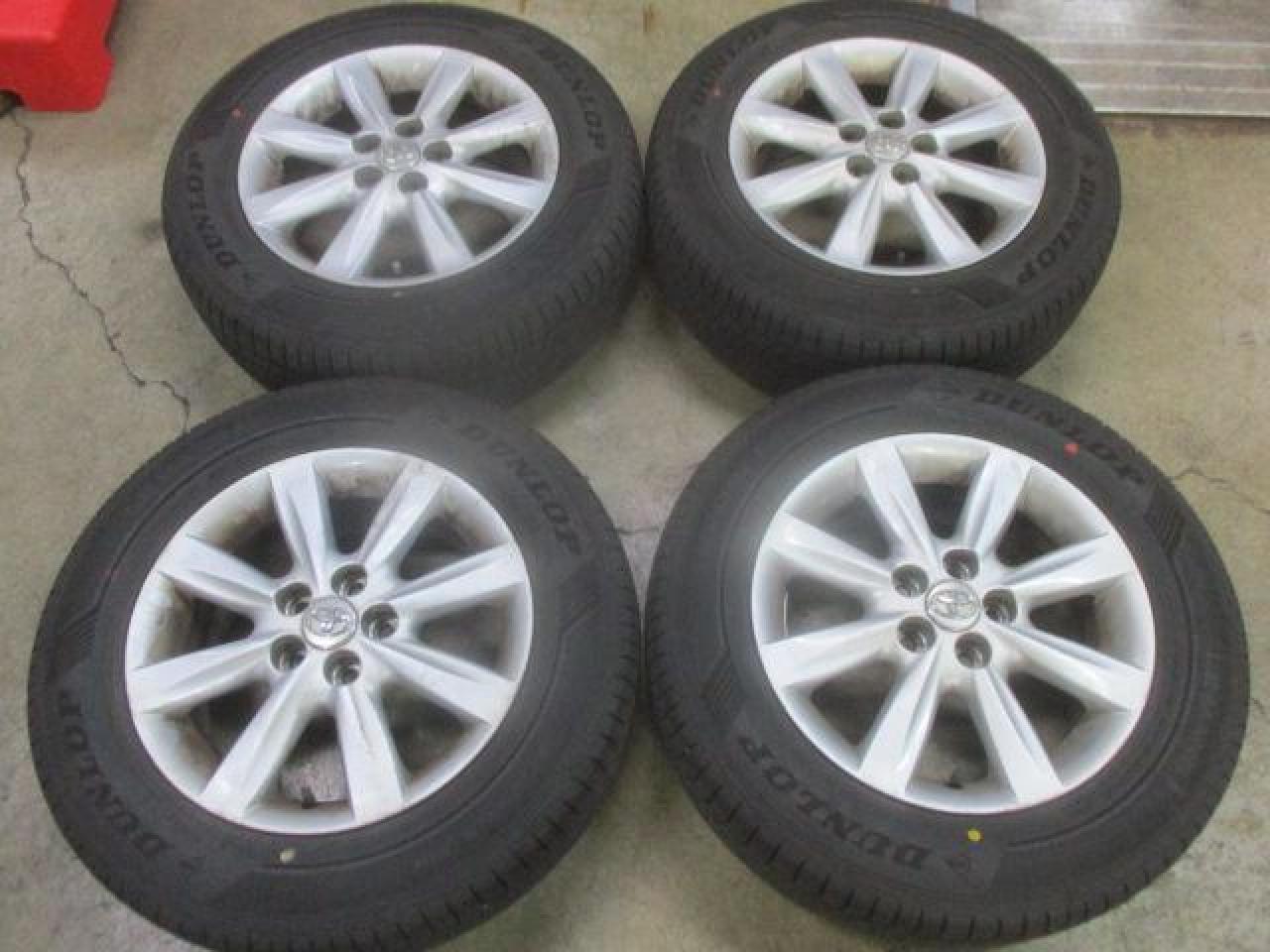 トヨタ ウィッシュ純正ホイール + DUNLOP LEMANSⅤ+ | やや傷や汚れ 