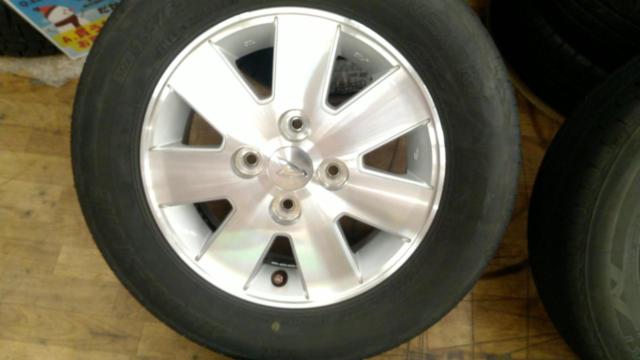 ダイハツ アトレー純正ホイール + BRIDGESTONE NEXTRY | やや傷や汚れ 