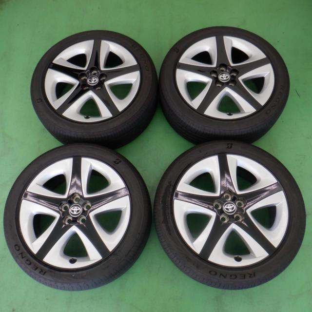 TOYOTA プリウス 50系 Sツーリング 純正ホイール + BRIDGESTONE REGNO 