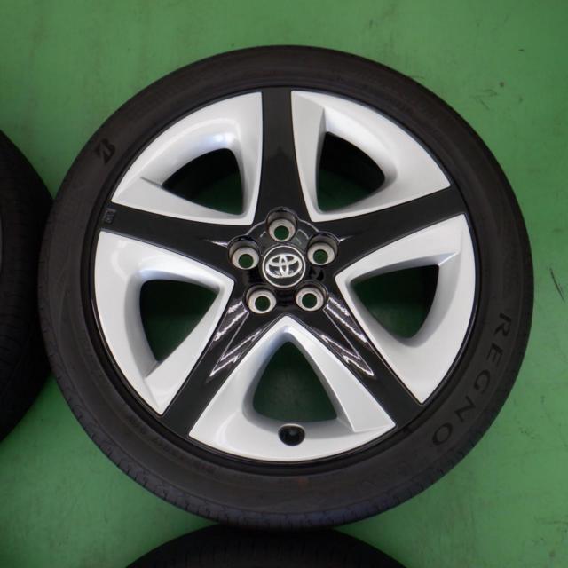 TOYOTA プリウス 50系 Sツーリング 純正ホイール + BRIDGESTONE REGNO 