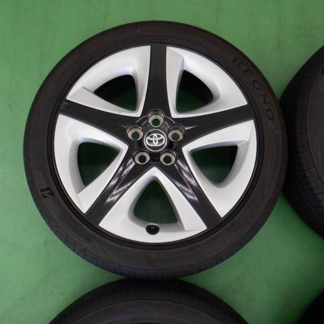 TOYOTA プリウス 50系 Sツーリング 純正ホイール + BRIDGESTONE REGNO 