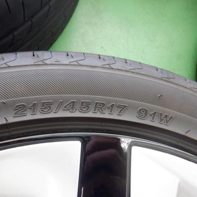 TOYOTA プリウス 50系 Sツーリング 純正ホイール + BRIDGESTONE REGNO 