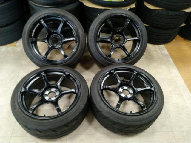 YOKOHAMA(ヨコハマ) ADVAN Racing(アドバンレーシング) RG4+SHIBATIRE REVIMAX R23 | やや傷や ...