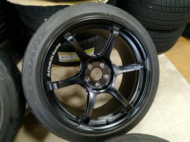アドバンレーシングRG Sタイヤ付き 希少4本セット！！（YOKOHAMA 