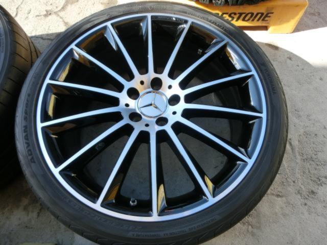 【輸入車純正】 メルセデスAMG W213 E43純正ホイール+【YOKOHAMA】ADVAN SPORT V105+【YOKOHAMA】ADVAN SPORT V105
