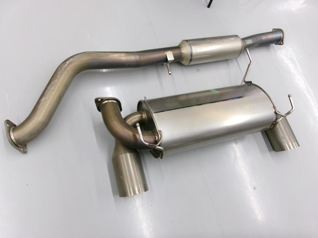 NISSAN フェアレディZ33純正オプション FUJITSUBO製チタンマフラー 