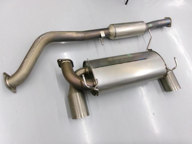 NISSAN フェアレディZ33純正オプション FUJITSUBO製チタンマフラー 